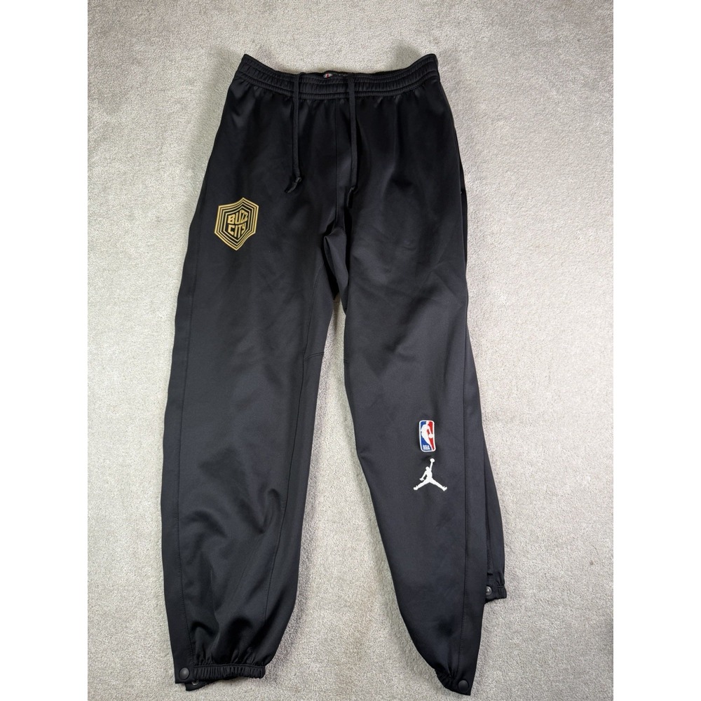 Charlotte Hornets Leaky Black** #12 Player Issued Jordan Buzz City Pants L Tall